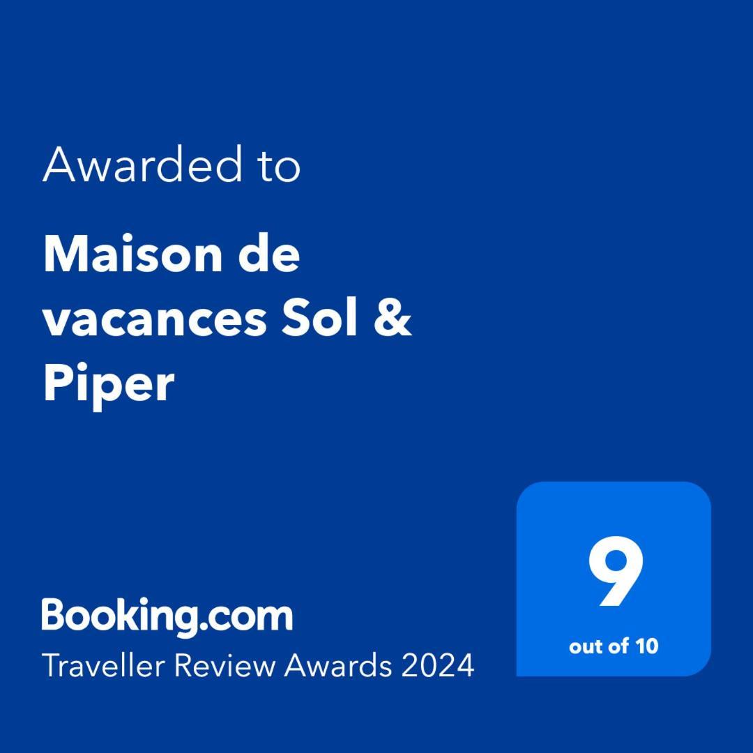 Maison De Vacances Sol & Piper Gombergean Ngoại thất bức ảnh